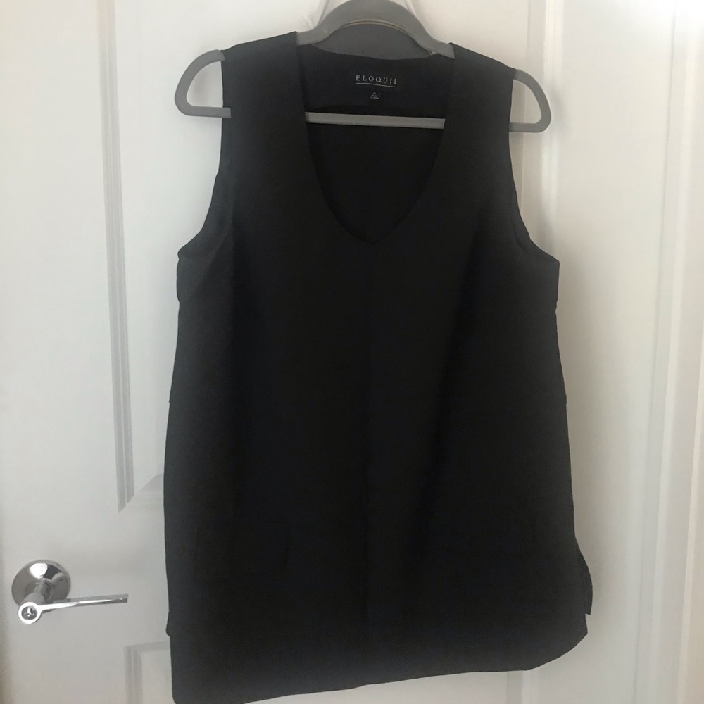 V-Neck Tunic Blouse